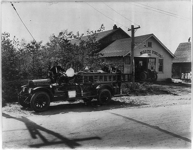 Mastic Fire Truck